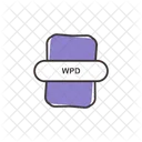 Wpd File Document Icon