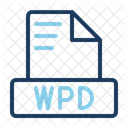 Wpd Documento Dados Ícone