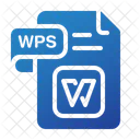 Wps File Extension Files And Folders Icon