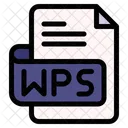 Wps File Type File Format Icon