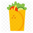 Wrap Food Tortilla Icon