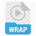 File Wrap Format Icon