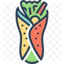 Wrap Food Fast Food Icon