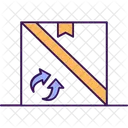 Wrap Parcel Wrap Package Wrap Cardboard Icon