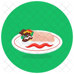 Wrap Sandwich  Icon