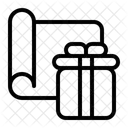 Present Box Ribbon Icon
