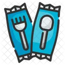 Wrapped Spoon Fork  Icon