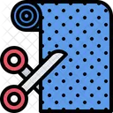 Paper Wrapping Paper Scissors Icon