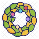 Wreath Decoration Christmas Icon