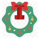 Wreath Christmas Wreath Ornament Icon