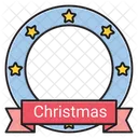 Wreath Floral Party Icon