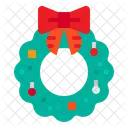 Wreath Ornament Xmas Icon