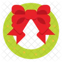 Wreath Christmas Decoration Icon