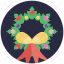 Wreath Christmas Garland Icon