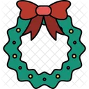 Wreath Decoration Christmas Icon