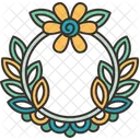 Wreath Fabric Handmade Icon