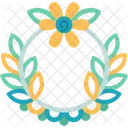 Wreath Fabric Handmade Icon
