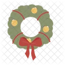 Wreath Festive Holiday Icon