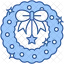 Wreath Ribbon Xmas Icon