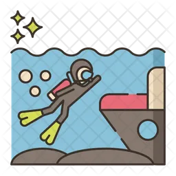 Wreck Diving  Icon