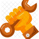 Equipment Service Wrench Icon