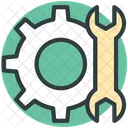 Wrench Gear Cog Icon