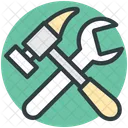Wrench Hammer Repair Icon