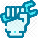 Wrench Hand Repair Icon