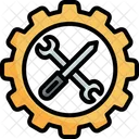 Wrench Gear Tools Icon