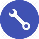 Simple Wrench Tool Icon
