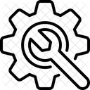 Wrench Setting Configuration Icon