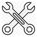 Wrench Repair Tool Icon