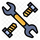 Wrench And Bolts Icon