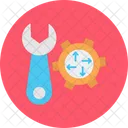 Repairing Open End Wrench Icon