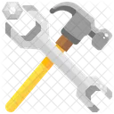Wrench And Hammer Wrench Hammer Icon