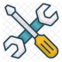 Wrench And Screwdriver  Icon