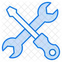 Wrench and screwdriver  Icon