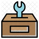 Wrench Donation Wrench Box Icon