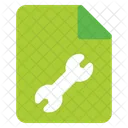Wrench Folder  Symbol