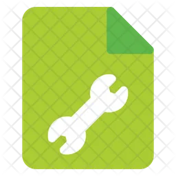 Wrench Folder  Icon