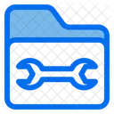 Wrench Files Folder Icon