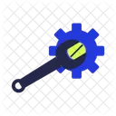 Wrench Unscrewing Screw Icon