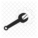 Wrench Unscrewing Screw Icon