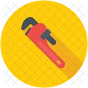 Pipe Wrench Hand Icon