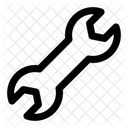 Wrench Spanner Mechanic Icon