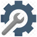 Wrench inside gear  Icon