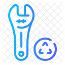 Wrench Second Hand Used Icon