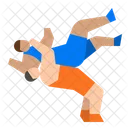 Wrestler Fight Wrestling Icon