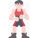Wrestling Strength Fighter Icon