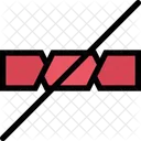 Nicht Wringen Kleidung Symbol
